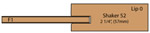 Allstyle Cabinet Doors: cutaway of Lancaster Shaker Door